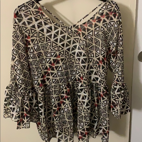 Patterned blouse - Picture 1 of 2